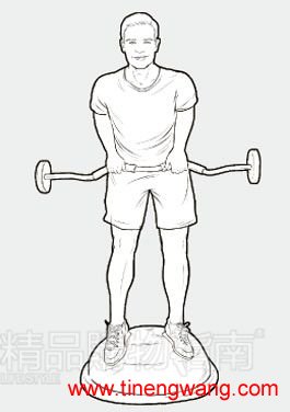 BOSU半球上的6种全身训练方法-第5张图片-体能网 BOSU半球上的6种全身训练方法-第5张图片-体能网