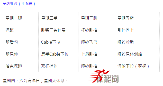 减脂组合技—巨人组-第3张图片-体能网