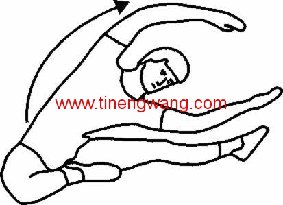 背部的拉伸图解-第18张图片-体能网