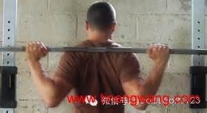 低杠位深蹲技术动作
